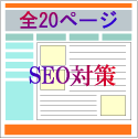 全20ページのSEO対策だけのリニューアル代行